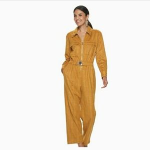CARA SANTANA x APT.9 utility snake jumpsuit size S